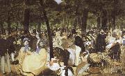 Edouard Manet Music at the Tuileries USA oil painting artist